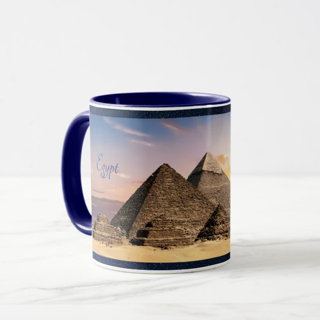 Caneca Pirâmides Egípcios Combo Mug (Frente Esquerda)