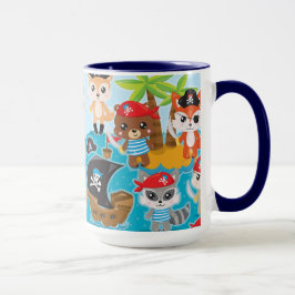Caneca Pirata de Festas de Crianças