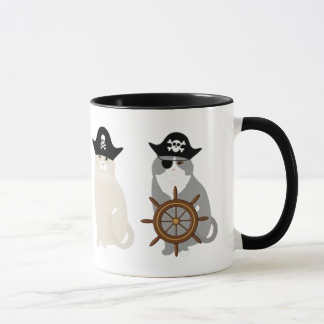 Caneca Pirata de Gato (Direita)