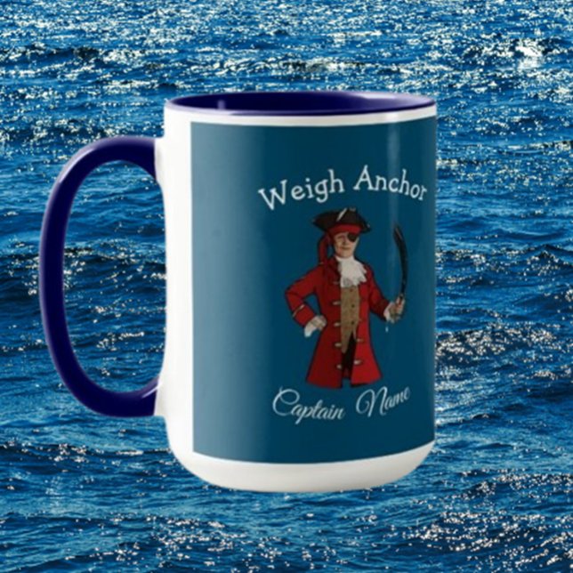 Caneca Pirata menino náutico (Celebrate a Pirate Party Under the Sea with the Perfect Birthday Gift!)