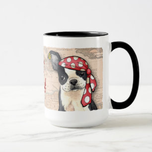 Caneca Pirata Terrier de Boston