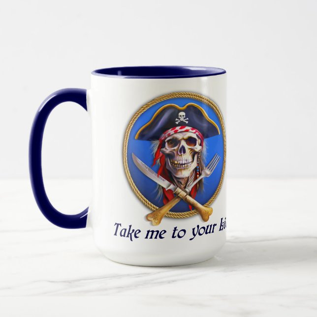 Caneca Pirate Leve-me ao seu Lido (Esquerda)
