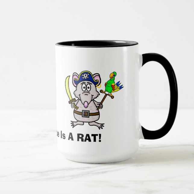 Caneca Pirate Rat Mug (Direita)