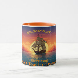 Caneca "Pirate's Perk: Um brinde ao tesouro e café"