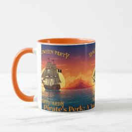 Caneca "Pirate's Perk: Um brinde ao tesouro e café"