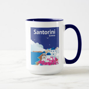 Caneca Piscina de Santorini