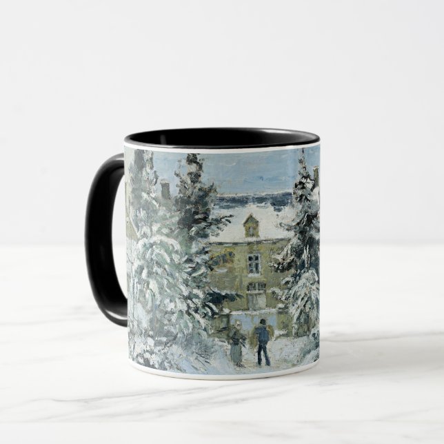 Caneca Pissarro - Casa de Piette em Montfoucault, (Frente Esquerda)
