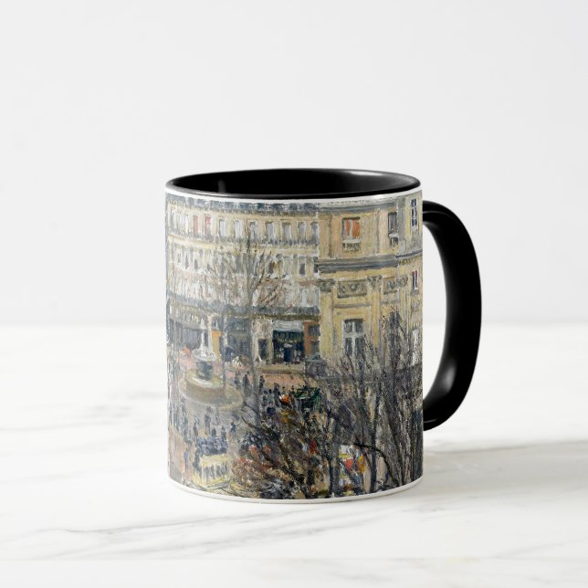 Caneca Pissarro - Praça do Teatro Francês, Paris, (Frente Esquerda)