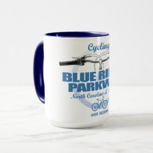 Caneca Pista de Cordilheira Azul (H2)