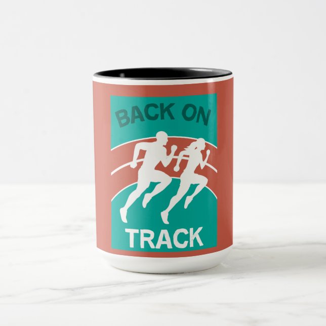 Caneca Pistas de Via Atlética | Atletas de via | Gestores (Centro)
