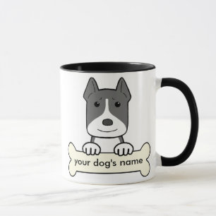 Caneca Pitbull personalizado