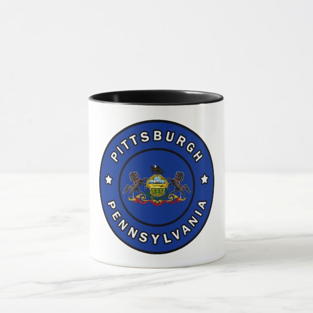 Caneca Pittsburgh Pensilvânia (Centro)
