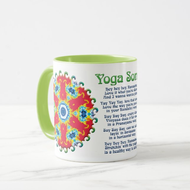 Caneca Pivitol Yoga Song Mug (Frente Esquerda)