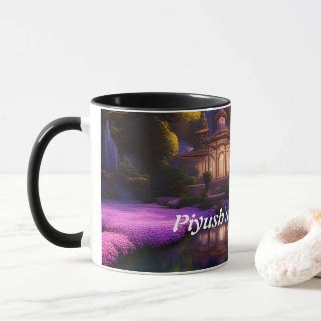 Caneca Piyush's Morning Tea (Com Donut)