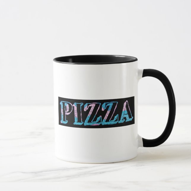 Caneca Pizza Café Mug (Direita)