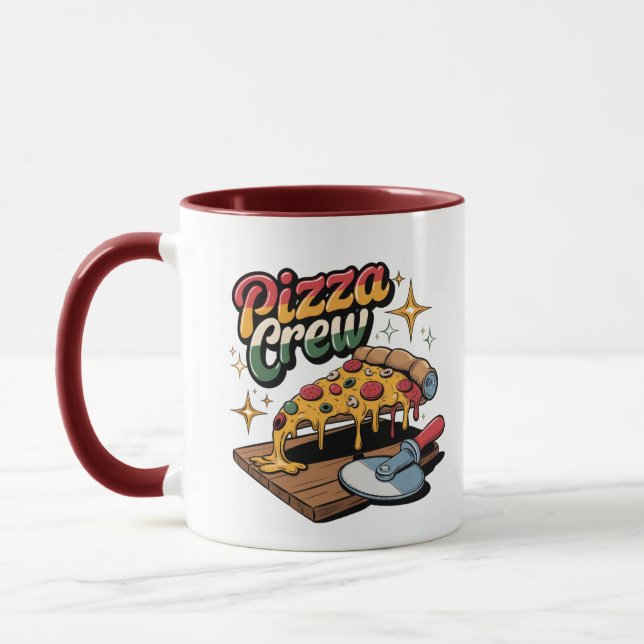 Caneca Pizza Crew (Esquerda)