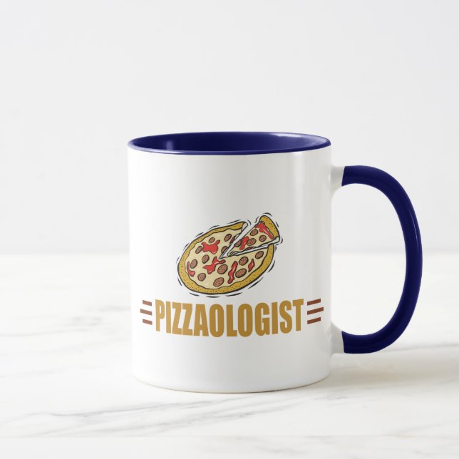 Caneca Pizza Engraçada (Direita)