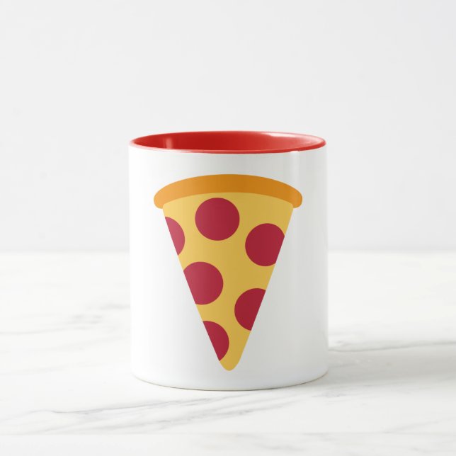 Caneca Pizza Padrão Emoji Coffee Mug (Centro)