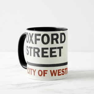 Caneca Placa da Rua Oxford