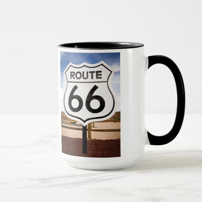 Caneca Placa de sinalização da Rota 66, Arizona (Direita)