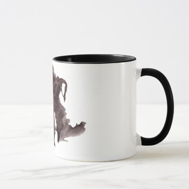 Caneca Placa de Teste Rorschach InkBlots 4 (Direita)