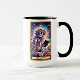 Caneca Placa Tarot Engraçada/Leitor
