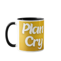 Plan Cry Study Repetir Universidade Mug