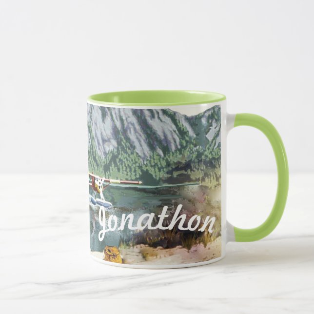 Caneca Planador E Viagem De Pesca Do Alaska Bush (Direita)