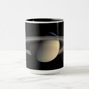 Caneca Planeta Saturno Gigante Gasoso, Sonda Cassini da N