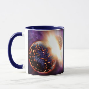 Caneca Planetas Colidem