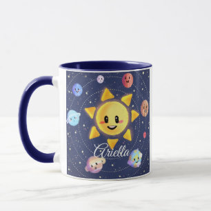 Caneca Planetas da Galáxia do Sistema Solar
