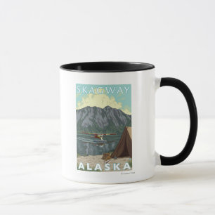 Caneca Plano de Bush & pesca - Skagway, Alaska