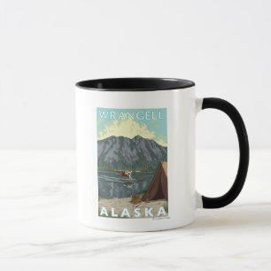 Caneca Plano de Bush & pesca - Wrangell, Alaska