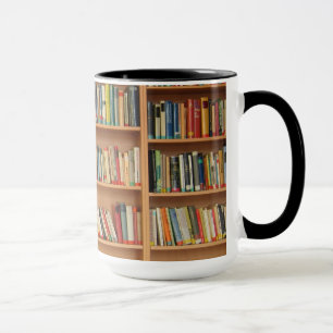Caneca Plano de fundo da estante