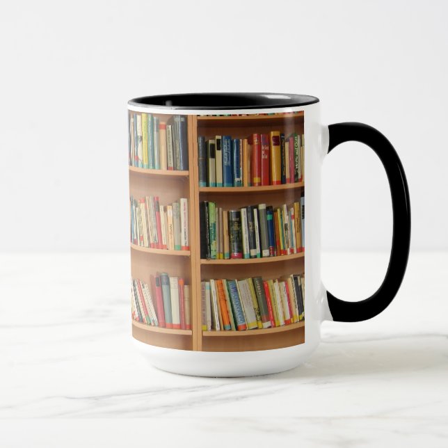 Caneca Plano de fundo da estante (Direita)