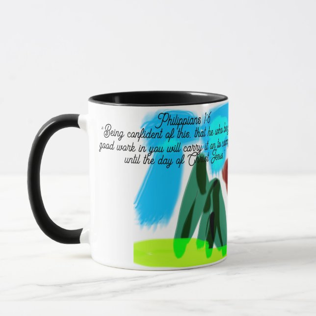 Caneca plano de Jesus  (Esquerda)