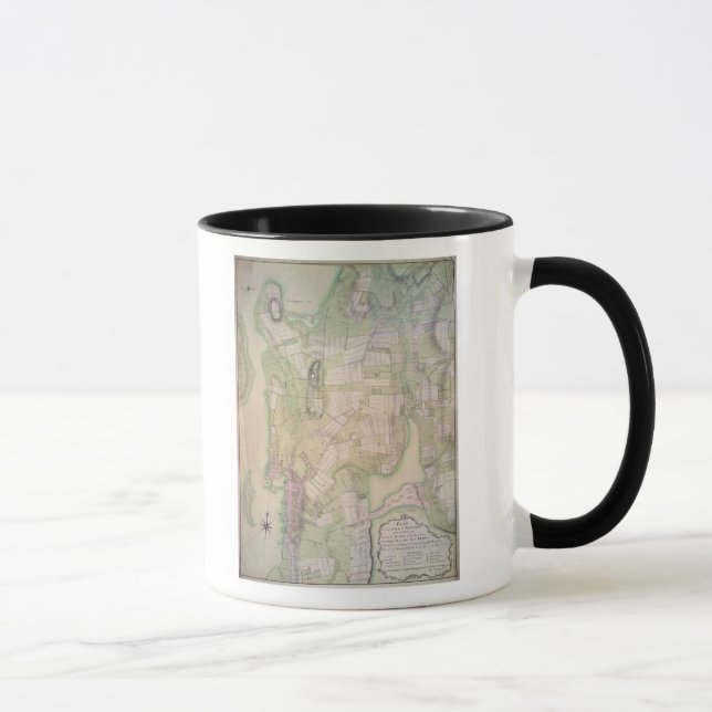 Caneca Plano militar de Newport, 1777 (Direita)