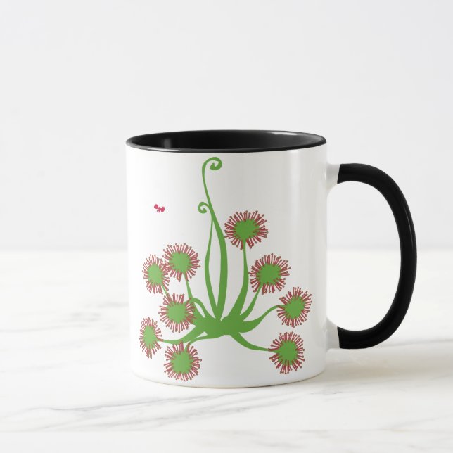 Caneca Planta de Sundew carnívora (Direita)