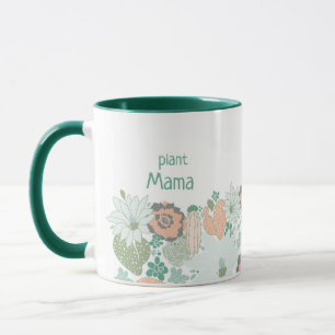 Caneca Planta Mama Cactus Personaliza