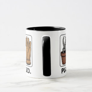 Caneca Planta - Modo de Pai Engajado Copo Engraçado de