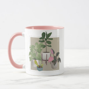 Caneca Plantas Domésticas Potentes