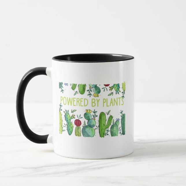 Caneca Plantas e Flores (Esquerda)