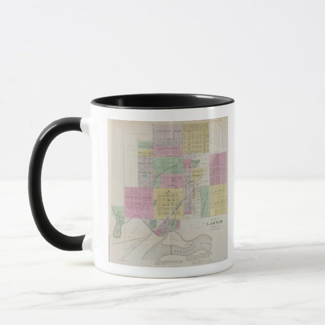 Caneca Plat of Larned, Condado de Pawnee, Kansas (Esquerda)