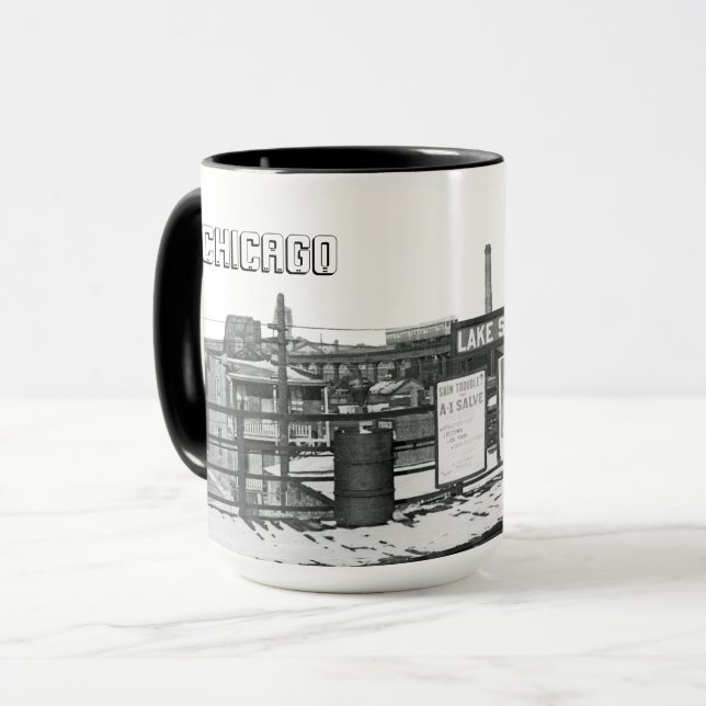 CANECA PLATAFORMA DE SUBSÍDIO GRITTY CHICAGO LAKE STREET  (Frente Esquerda)