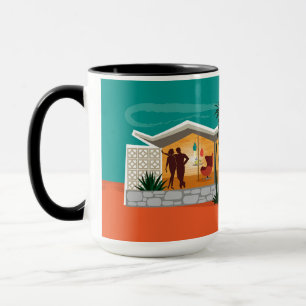 Caneca Plate Roof Modern House - SET