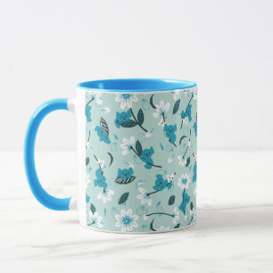 Caneca Playful Koala Pattern Cute Animal e Nature Art