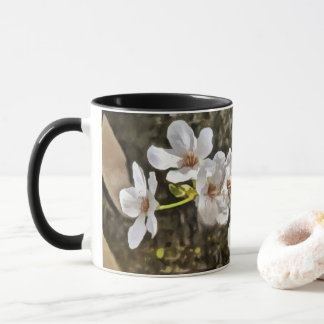 Caneca Plum Blossom Art Mug
