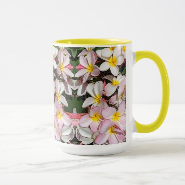 Caneca Plumeria do Havaí (Direita)