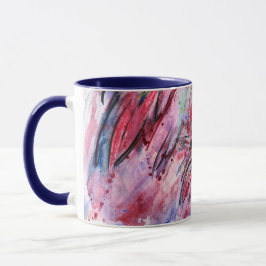 Caneca Plumes au rose