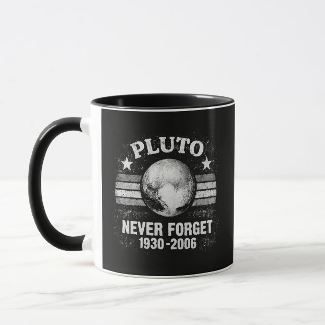 Caneca Plutão Nunca Esqueça (Esquerda)